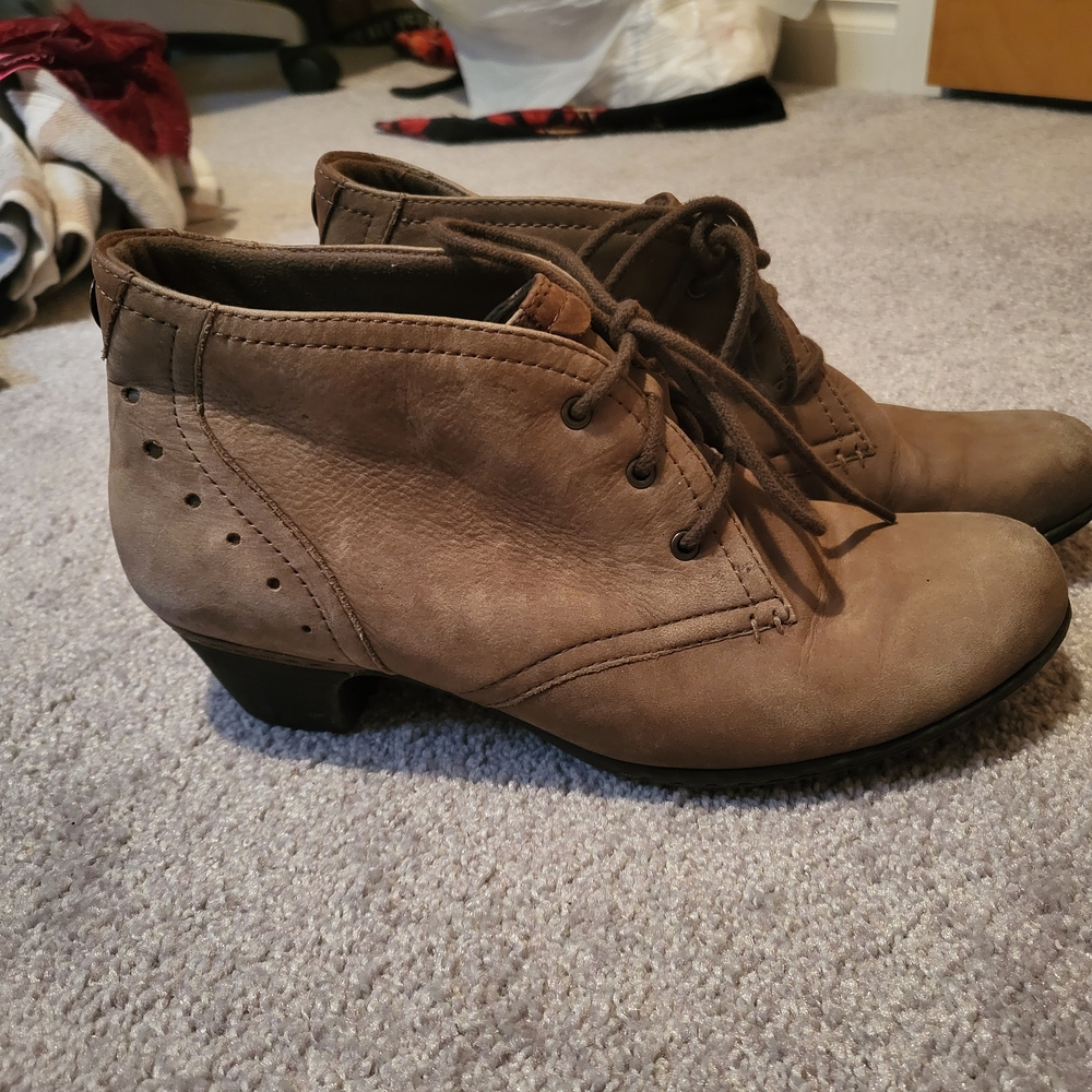 Rockport Brown Ankle Booties